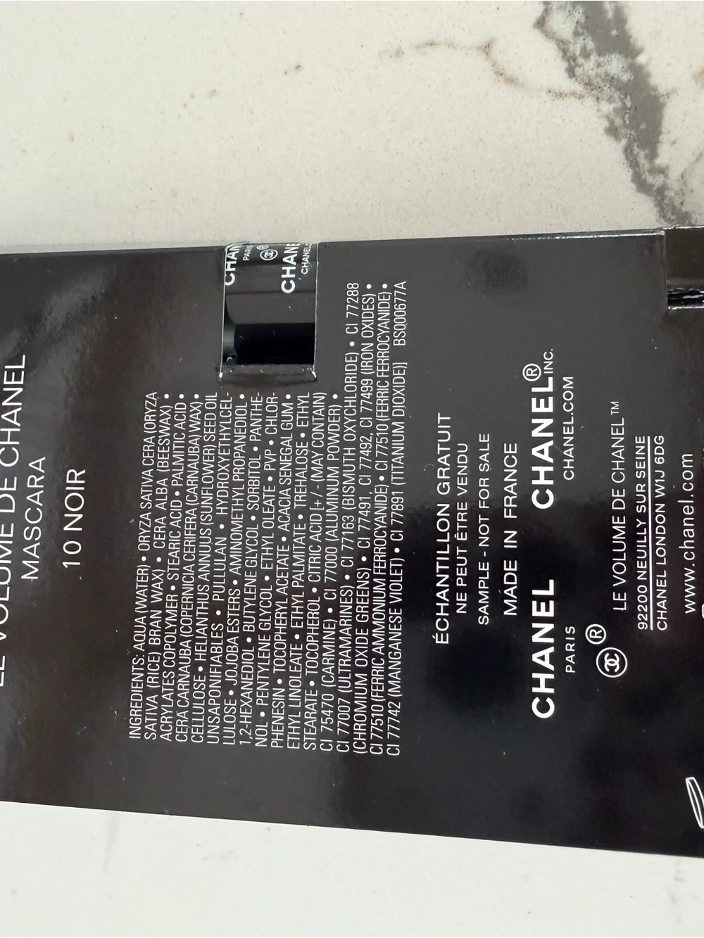 Chanel le Volume Mascara Sample and Sublimage Eye Cream